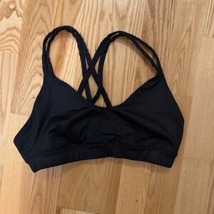 REVOLVE Midnight Black Sports Bra